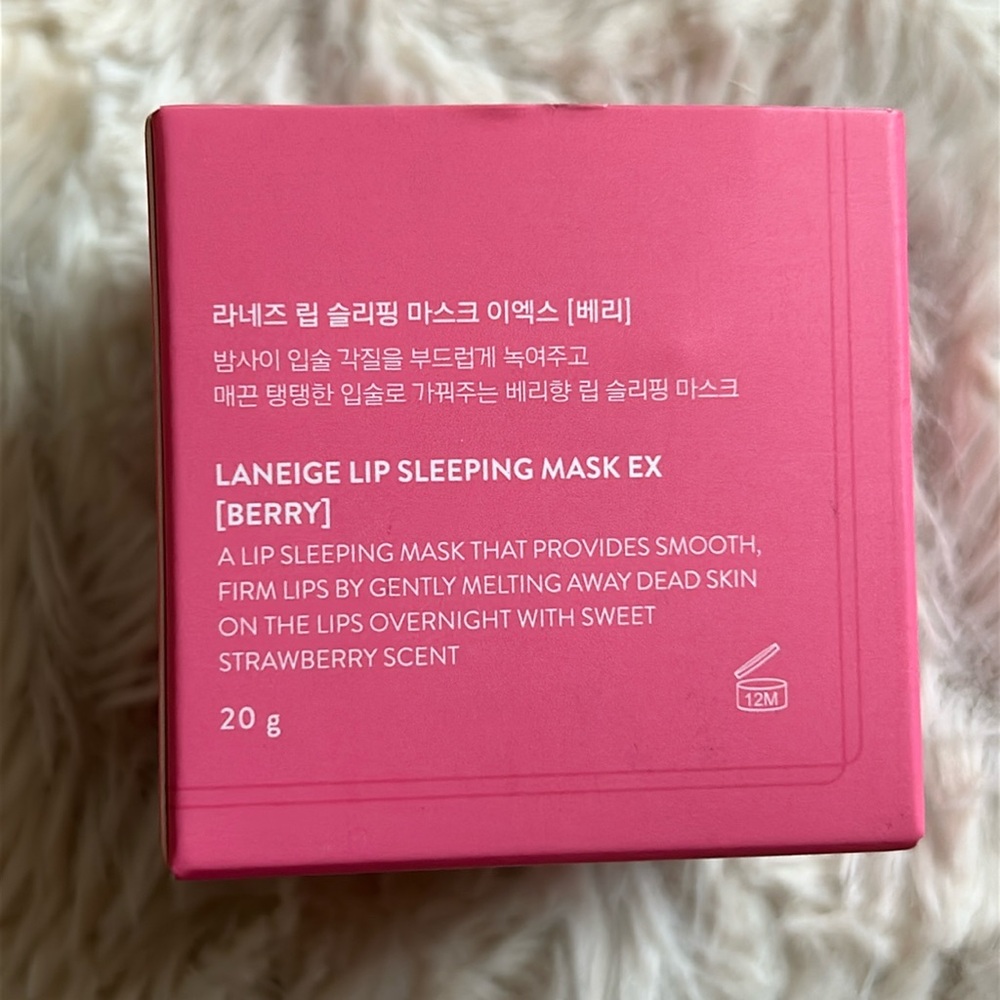 NEW LANEIGE Lip Sleeping Mask in Original Berry Full Size Retail - Picture 6 of 6